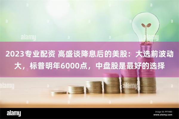 2023专业配资 高盛谈降息后的美股：大选前波动大，标普明年6000点，中盘股是最好的选择